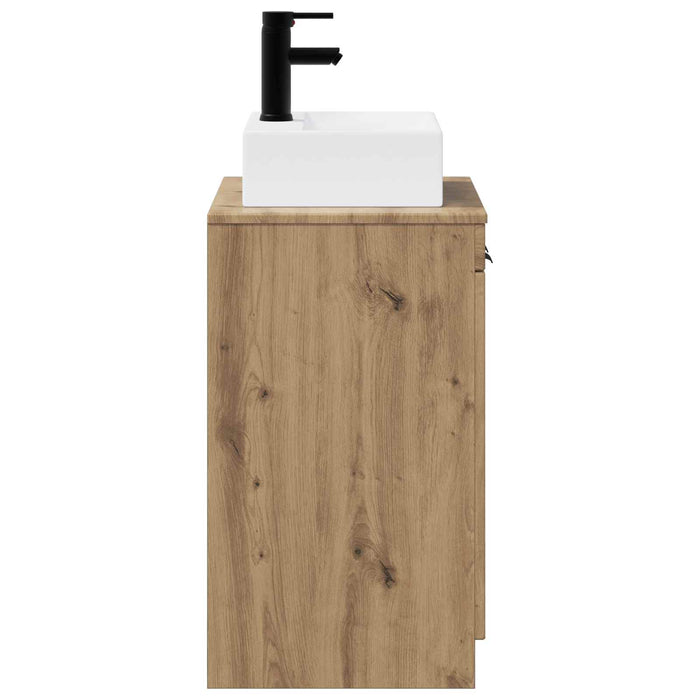 Set de mobilier pentru baie Stejar Artizanal Lemn prelucrat WALTI