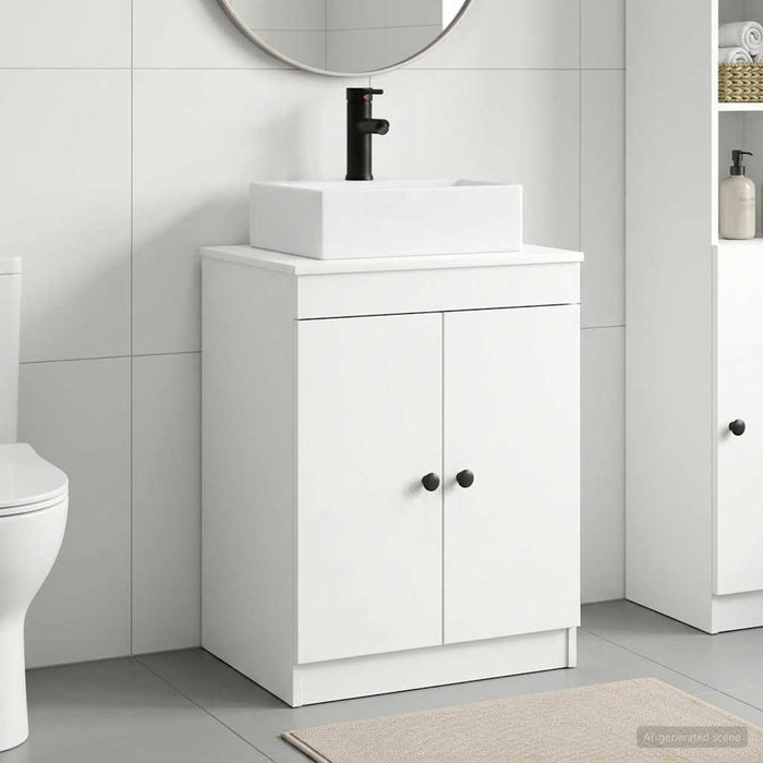 Set de mobilier pentru baie Alb Lemn prelucrat WALTI
