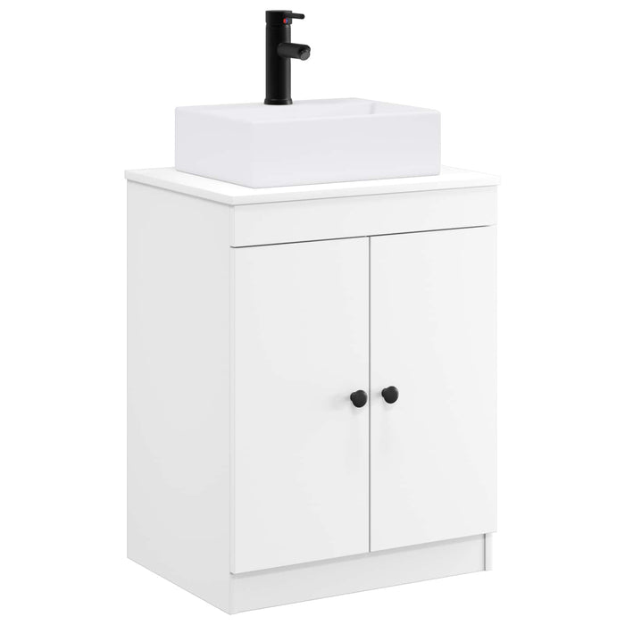 Set de mobilier pentru baie Alb Lemn prelucrat WALTI