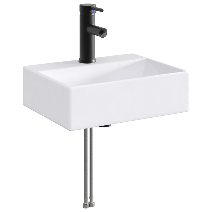 Set de mobilier pentru baie Alb Lemn prelucrat WALTI