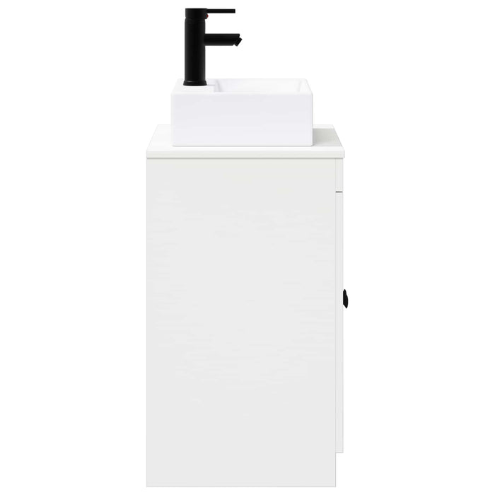 Set de mobilier pentru baie Alb Lemn prelucrat WALTI