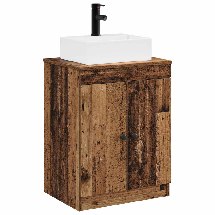 Set de mobilier pentru baie Lemn vechi Lemn prelucrat WALTI