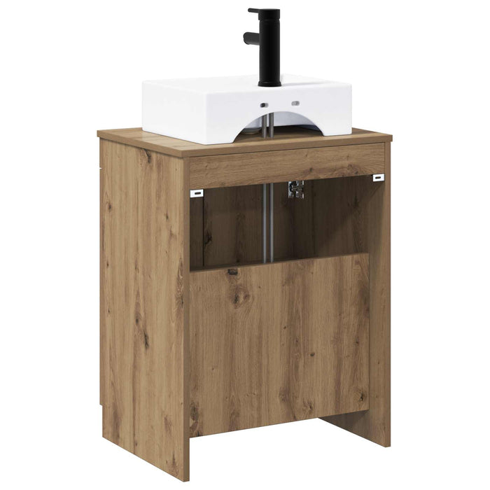 Set de mobilier pentru baie Stejar Artizanal Lemn prelucrat WALTI