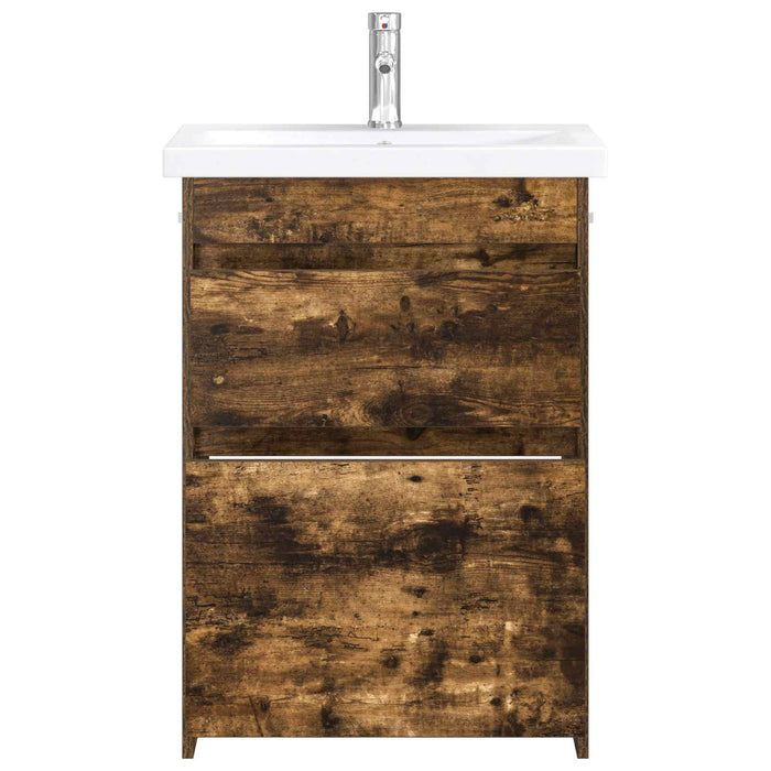 Set de mobilier pentru baie Stejar fumuriu 61 x 40 x 84,5 cm WALTI