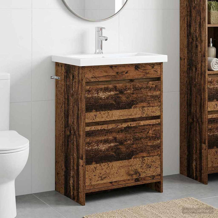 Set de mobilier pentru baie Lemn vechi 61 x 40 x 84,5 cm WALTI