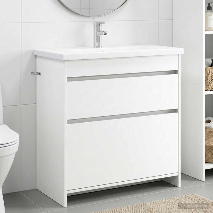 Set de mobilier pentru baie Alb 81 x 40 x 84,5 cm WALTI