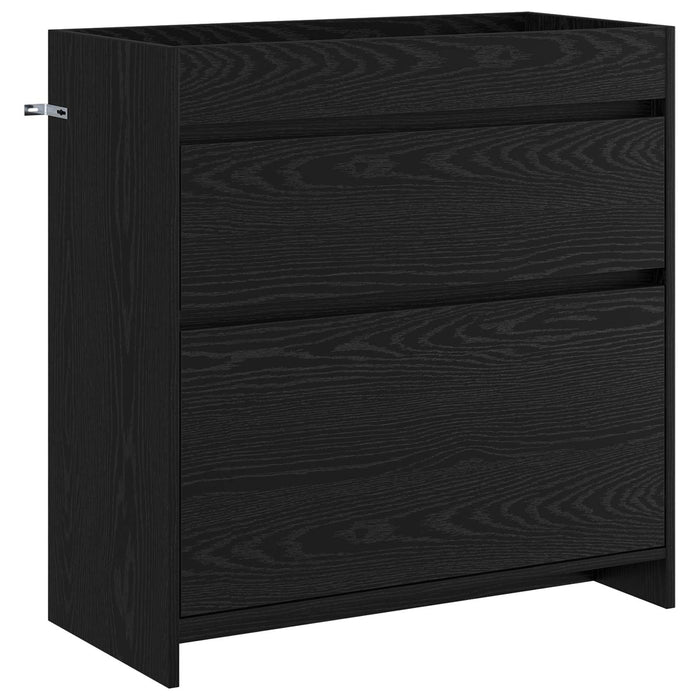 Set de mobilier pentru baie Stejar Negru 81 x 40 x 84,5 cm WALTI