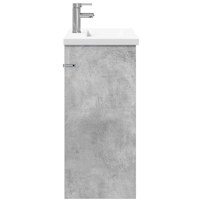 Set de mobilier pentru baie Gri Beton 81 x 40 x 84,5 cm WALTI