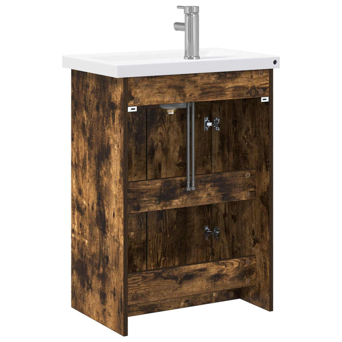 Set de mobilier pentru baie Stejar fumuriu 61 x 40 x 84,5 cm WALTI