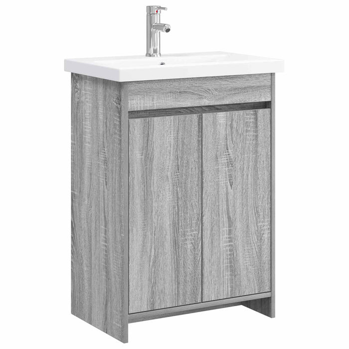 Set de mobilier pentru baie Sonoma gri 61 x 40 x 84,5 cm WALTI