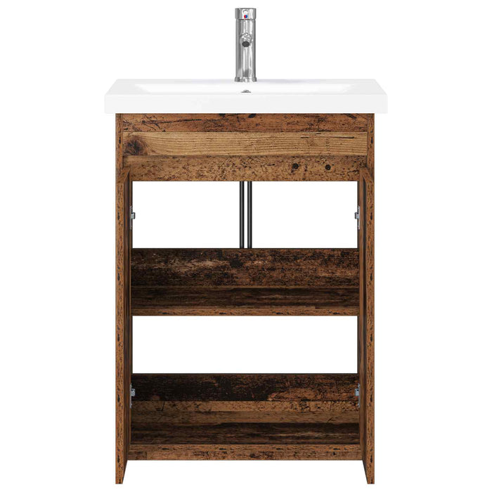 Set de mobilier pentru baie Lemn vechi 61 x 40 x 84,5 cm WALTI