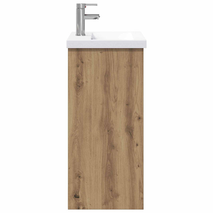 Set de mobilier pentru baie Stejar Artizanal 61 x 40 x 84,5 cm WALTI
