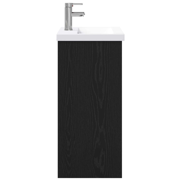 Set de mobilier pentru baie Stejar Negru 81 x 40 x 84,5 cm WALTI