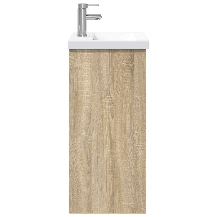 Set de mobilier pentru baie Stejar Sonoma 81 x 40 x 84,5 cm WALTI