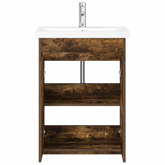 Set de mobilier pentru baie Stejar fumuriu 81 x 40 x 84,5 cm WALTI