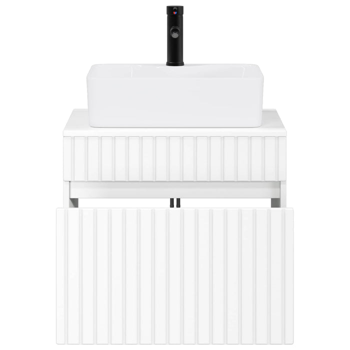 Set de mobilier pentru baie Alb Lemn prelucrat WALTI