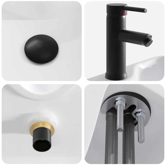 Set de mobilier pentru baie Lemn vechi Lemn prelucrat WALTI