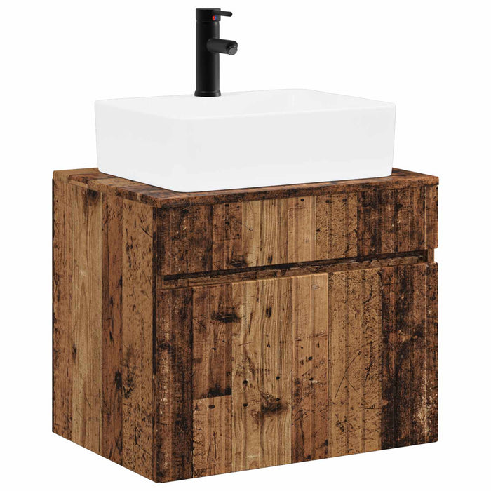 Set de mobilier pentru baie Lemn vechi Lemn prelucrat WALTI