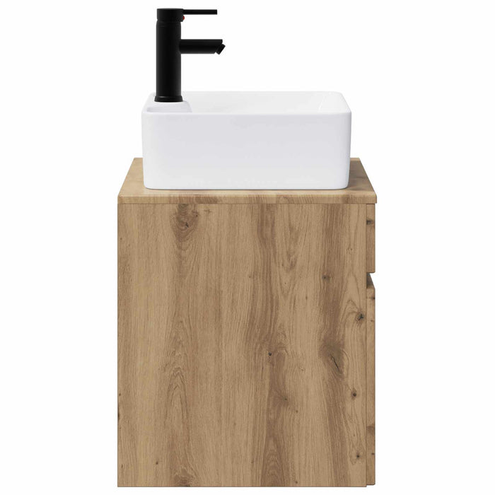 Set de mobilier pentru baie Stejar Artizanal Lemn prelucrat WALTI