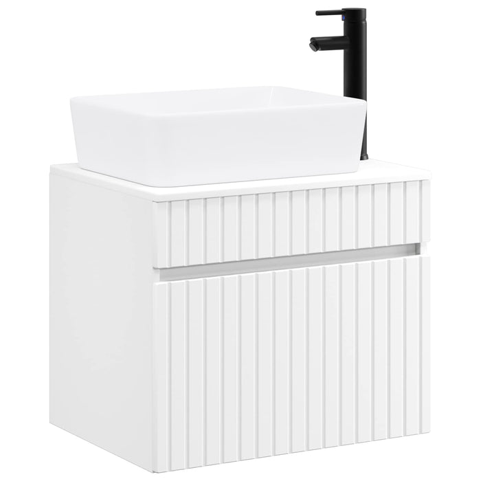 Set de mobilier pentru baie Alb Lemn prelucrat WALTI
