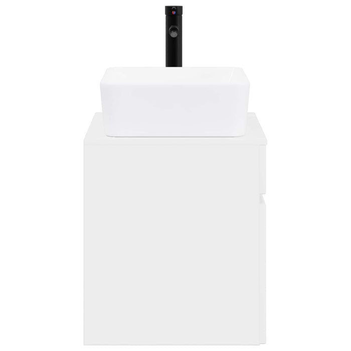 Set de mobilier pentru baie Alb Lemn prelucrat WALTI