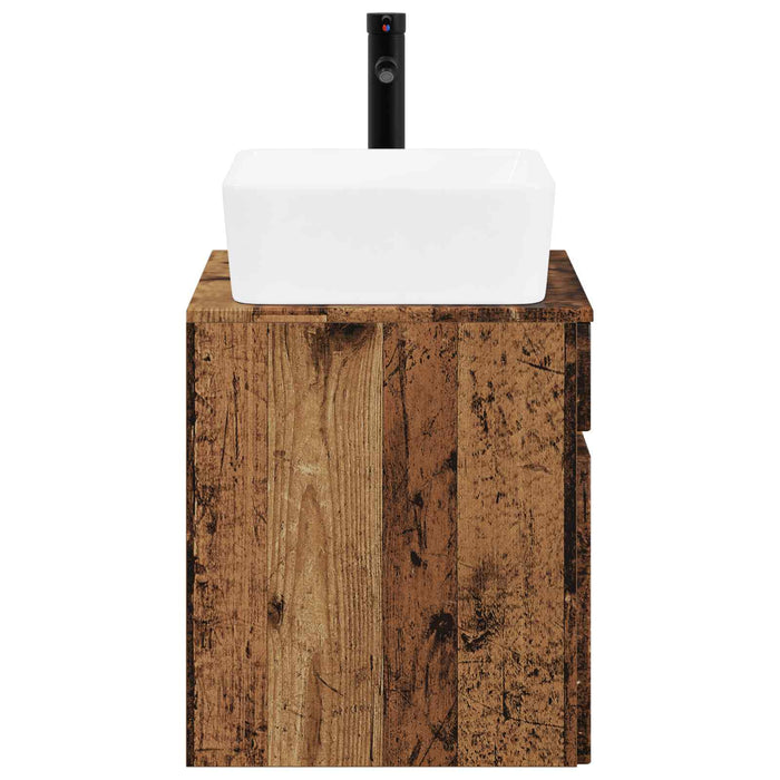 Set de mobilier pentru baie Lemn vechi Lemn prelucrat WALTI