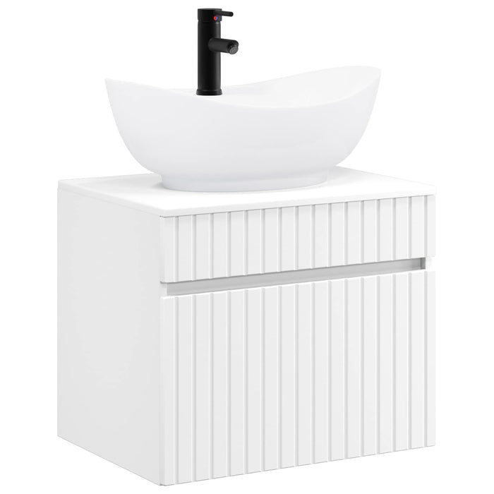 Set de mobilier pentru baie Alb Lemn prelucrat WALTI