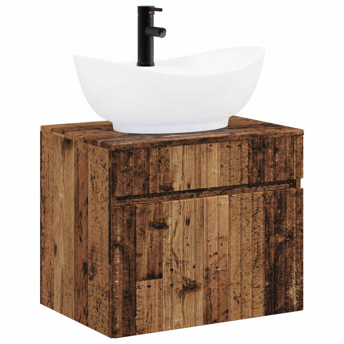 Set de mobilier pentru baie Lemn vechi Lemn prelucrat WALTI