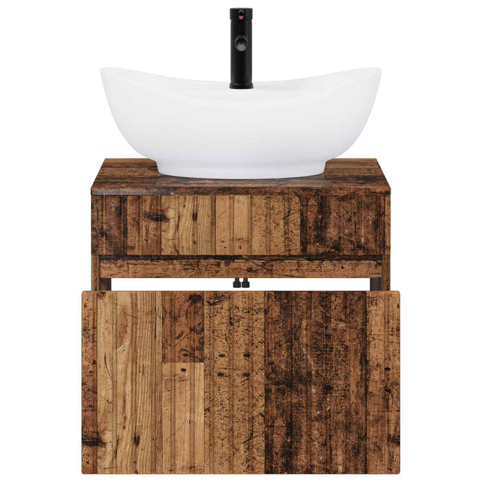 Set de mobilier pentru baie Lemn vechi Lemn prelucrat WALTI