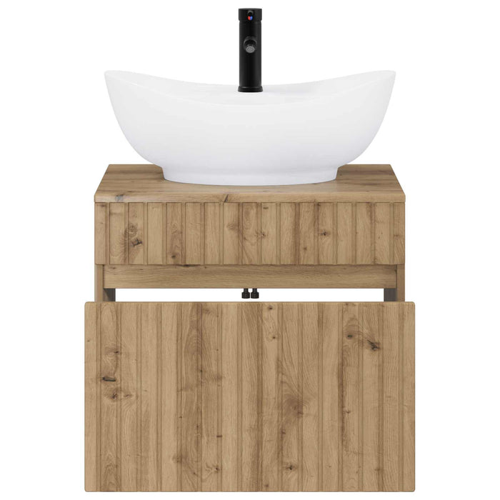 Set de mobilier pentru baie Stejar Artizanal Lemn prelucrat WALTI
