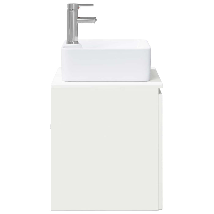 Set de mobilier pentru baie Alb Lemn prelucrat WALTI
