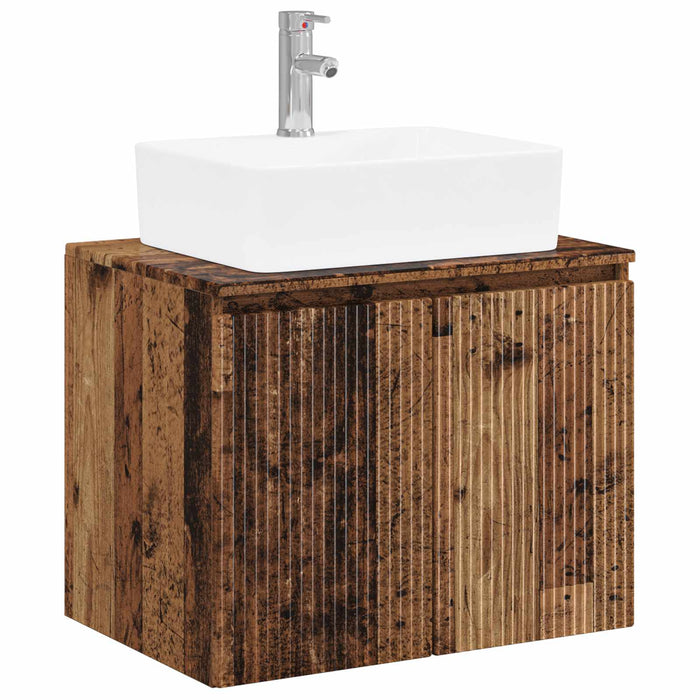 Set de mobilier pentru baie Lemn vechi Lemn prelucrat WALTI