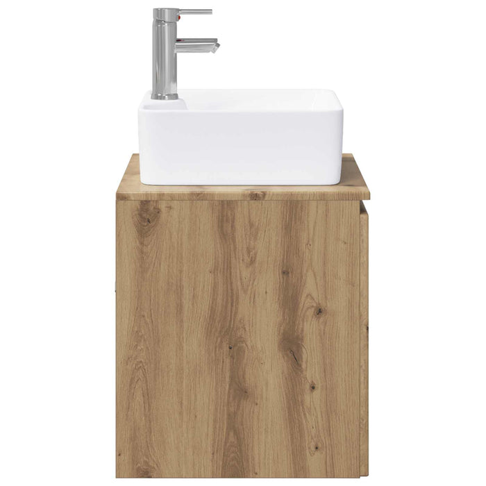 Set de mobilier pentru baie Stejar Artizanal Lemn prelucrat WALTI