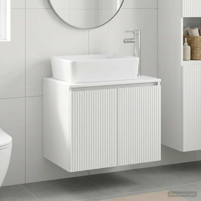 Set de mobilier pentru baie Alb Lemn prelucrat WALTI