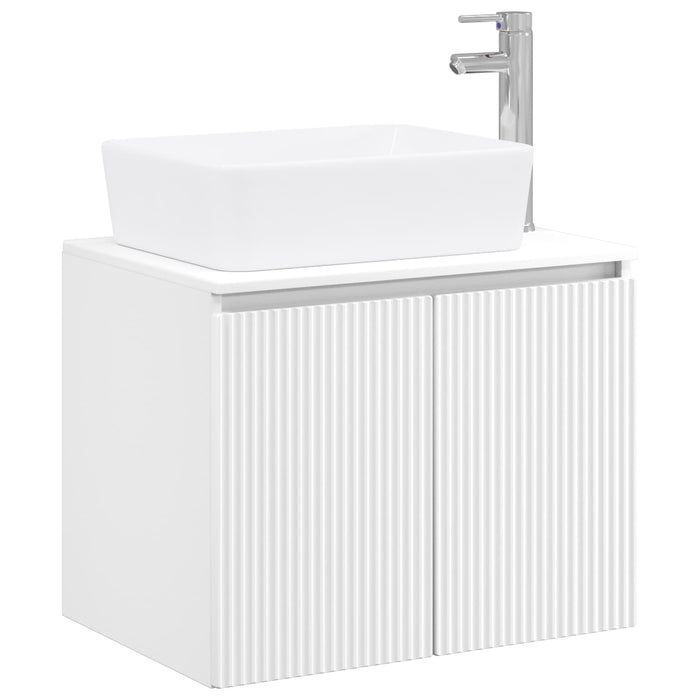 Set de mobilier pentru baie Alb Lemn prelucrat WALTI