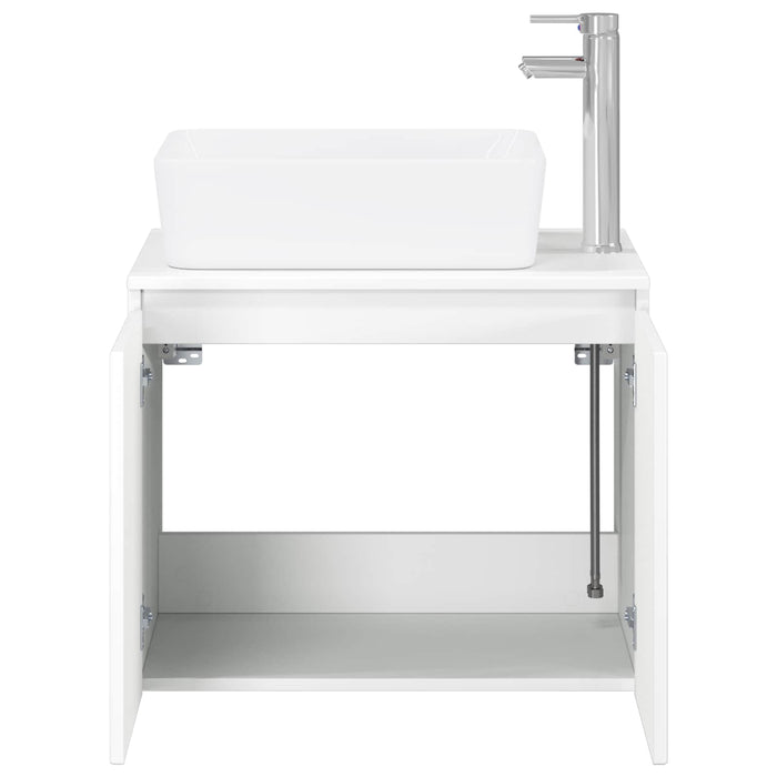 Set de mobilier pentru baie Alb Lemn prelucrat WALTI