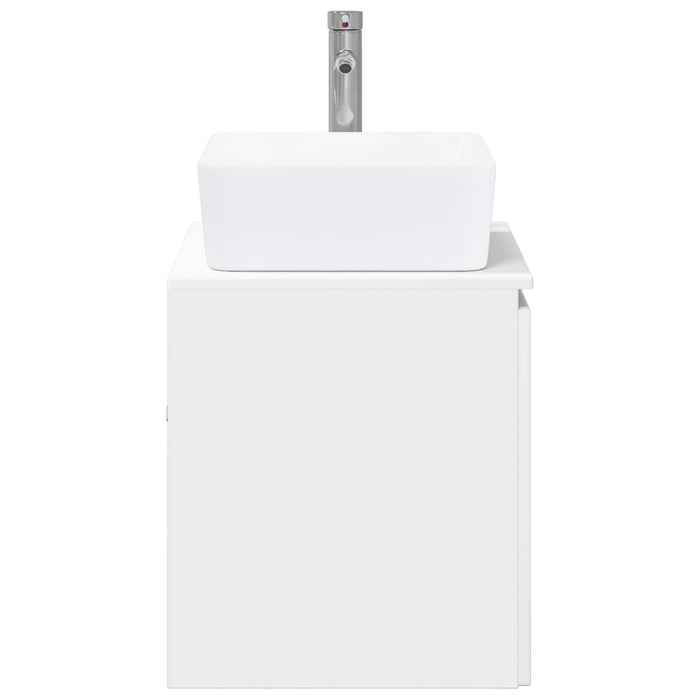 Set de mobilier pentru baie Alb Lemn prelucrat WALTI