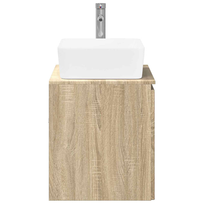 Set de mobilier pentru baie Stejar Sonoma Lemn prelucrat WALTI