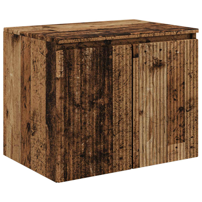 Set de mobilier pentru baie Lemn vechi Lemn prelucrat WALTI