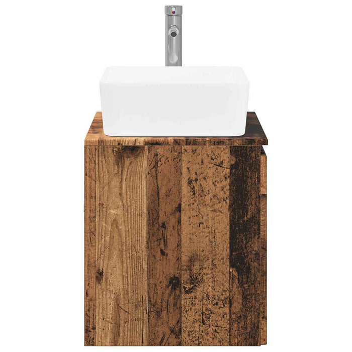 Set de mobilier pentru baie Lemn vechi Lemn prelucrat WALTI