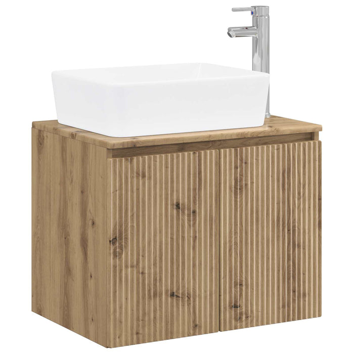 Set de mobilier pentru baie Stejar Artizanal Lemn prelucrat WALTI