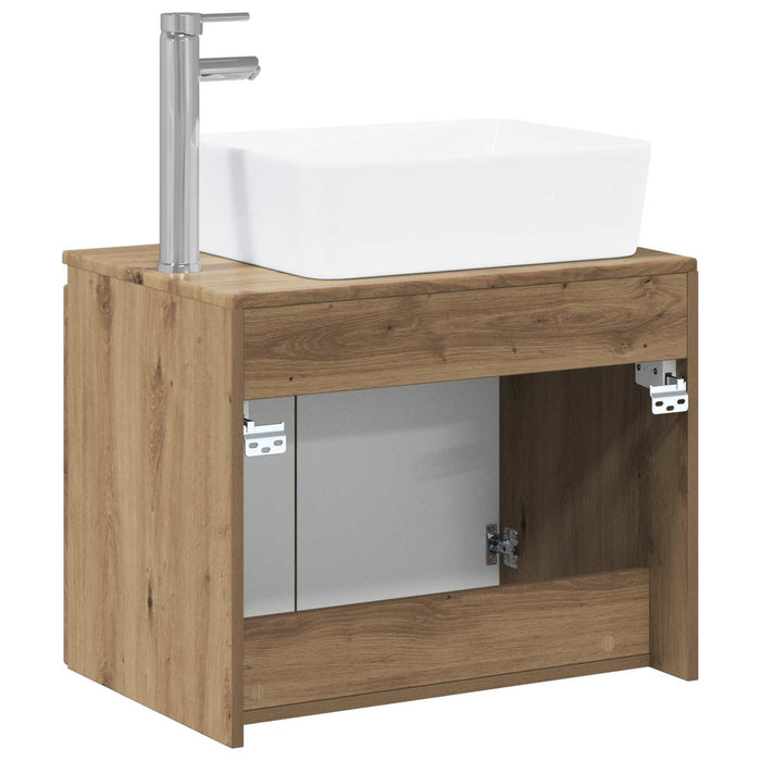 Set de mobilier pentru baie Stejar Artizanal Lemn prelucrat WALTI