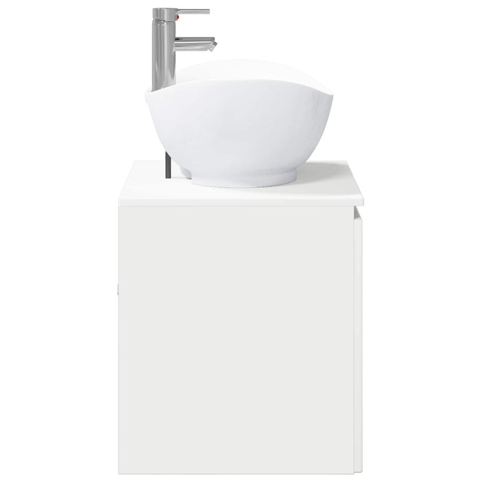 Set de mobilier pentru baie Alb Lemn prelucrat WALTI