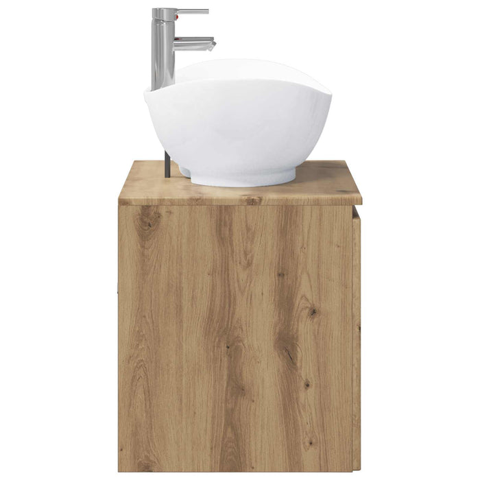 Set de mobilier pentru baie Stejar Artizanal Lemn prelucrat WALTI
