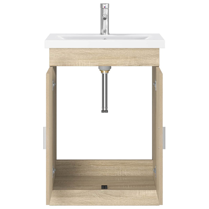 Set de mobilier pentru baie Stejar Sonoma 61 x 40 x 84,5 cm WALTI