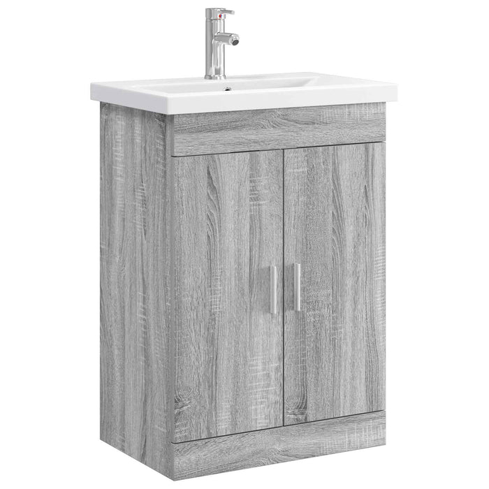Set de mobilier pentru baie Sonoma gri 61 x 40 x 84,5 cm WALTI