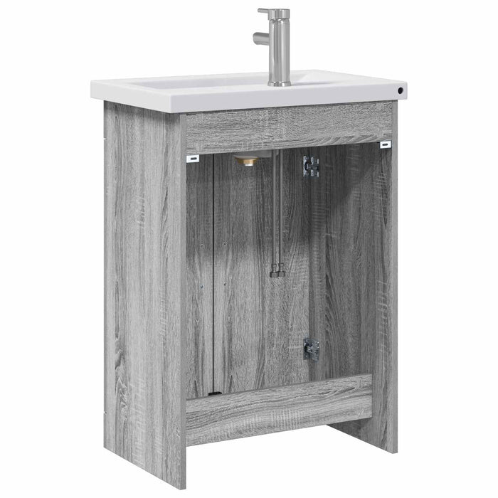 Set de mobilier pentru baie Sonoma gri 61 x 40 x 84,5 cm WALTI