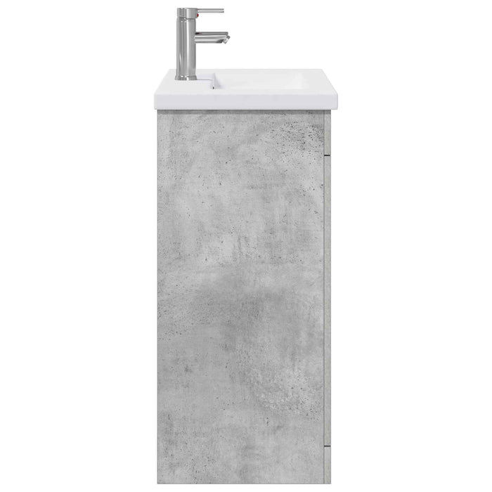 Set de mobilier pentru baie Gri Beton 81 x 40 x 84,5 cm WALTI