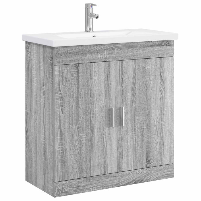 Set de mobilier pentru baie Sonoma gri 81 x 40 x 84,5 cm WALTI