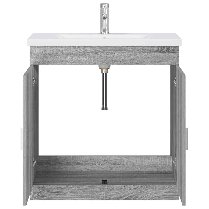 Set de mobilier pentru baie Sonoma gri 81 x 40 x 84,5 cm WALTI